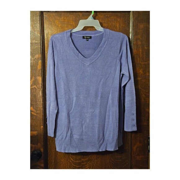 Lily Morgan V Neck Sweater - Picture 2 of 4